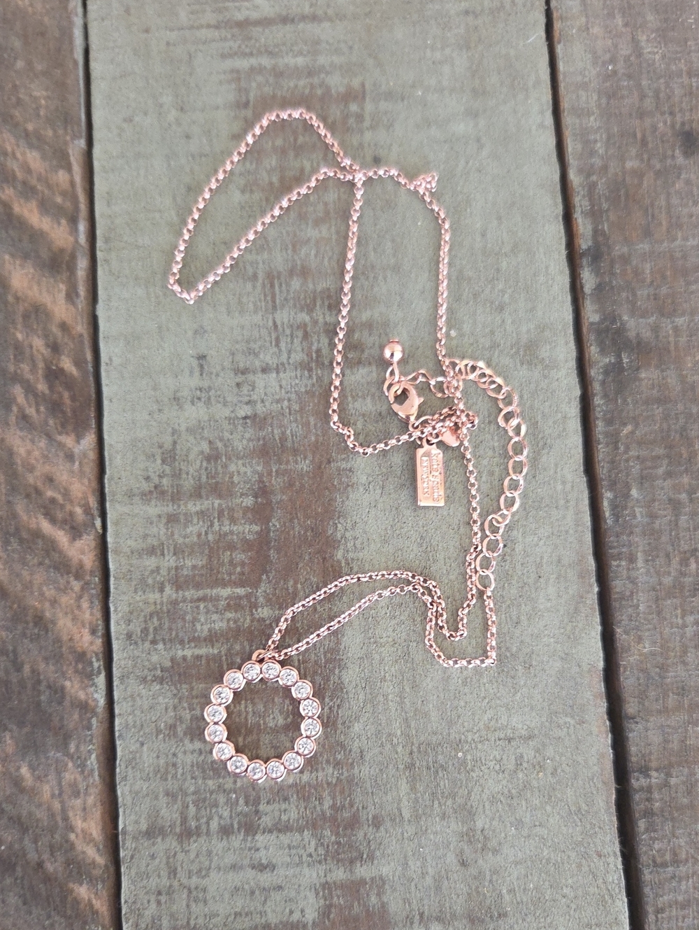 Kate Spade Rose Gold Tone Necklace